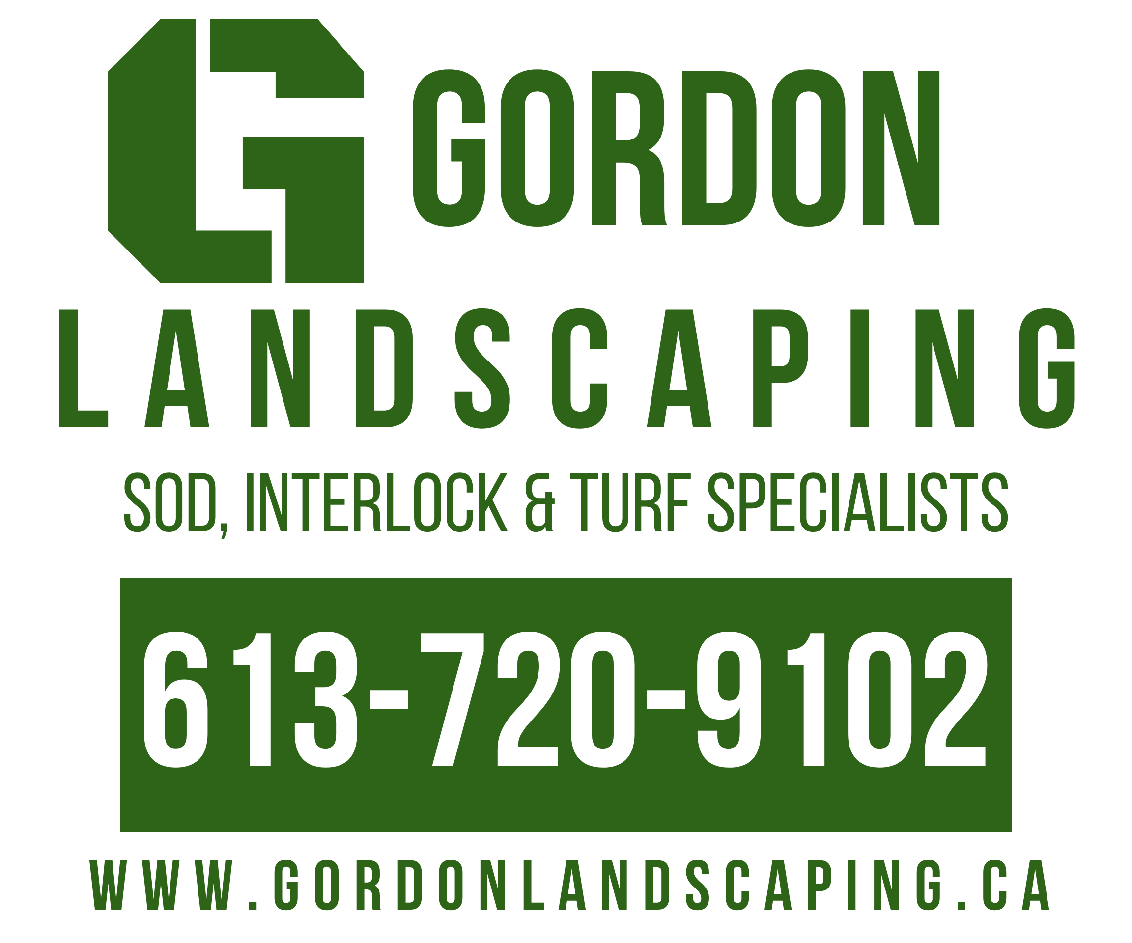 Landscaping project in Ottawa, Ontario by Gordon Landscaping Company