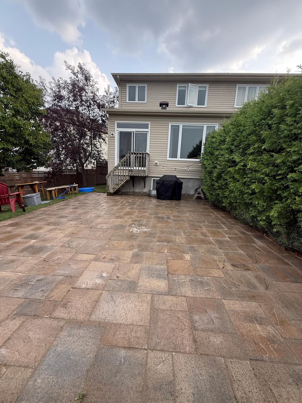 Landscaping project in Ottawa, Ontario by Gordon Landscaping Company