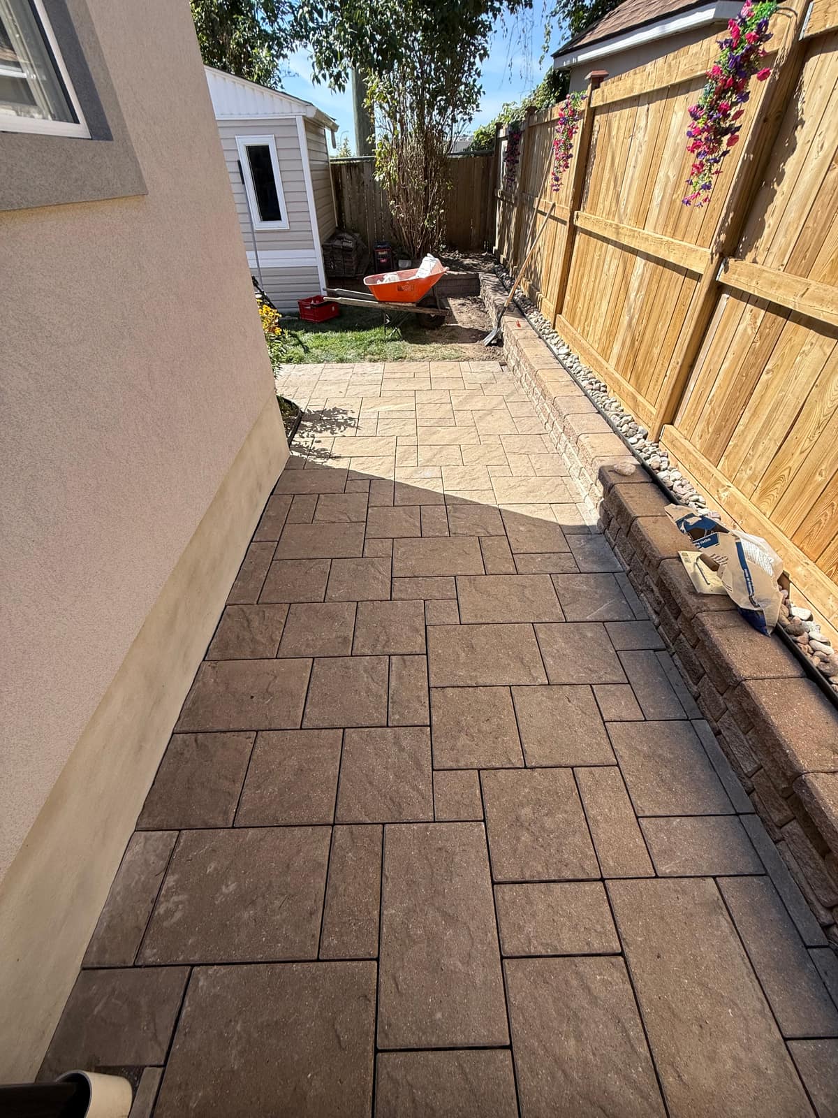 Landscaping project in Ottawa, Ontario by Gordon Landscaping Company