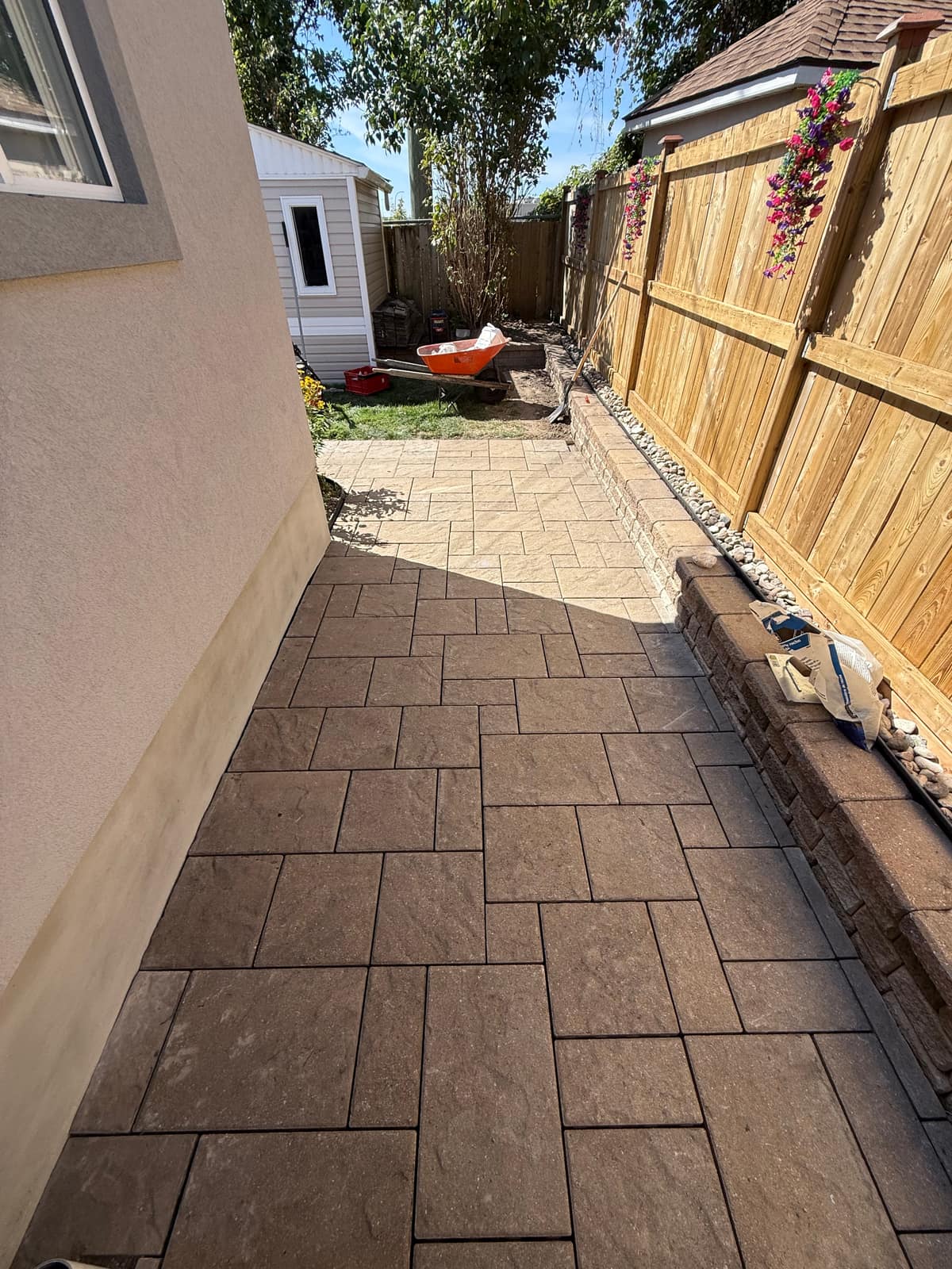 Landscaping project in Ottawa, Ontario by Gordon Landscaping Company