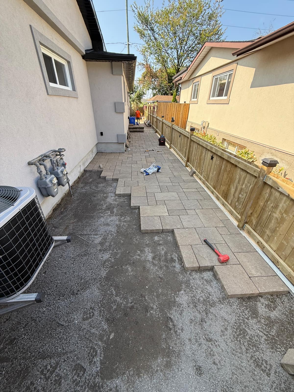 Landscaping project in Ottawa, Ontario by Gordon Landscaping Company