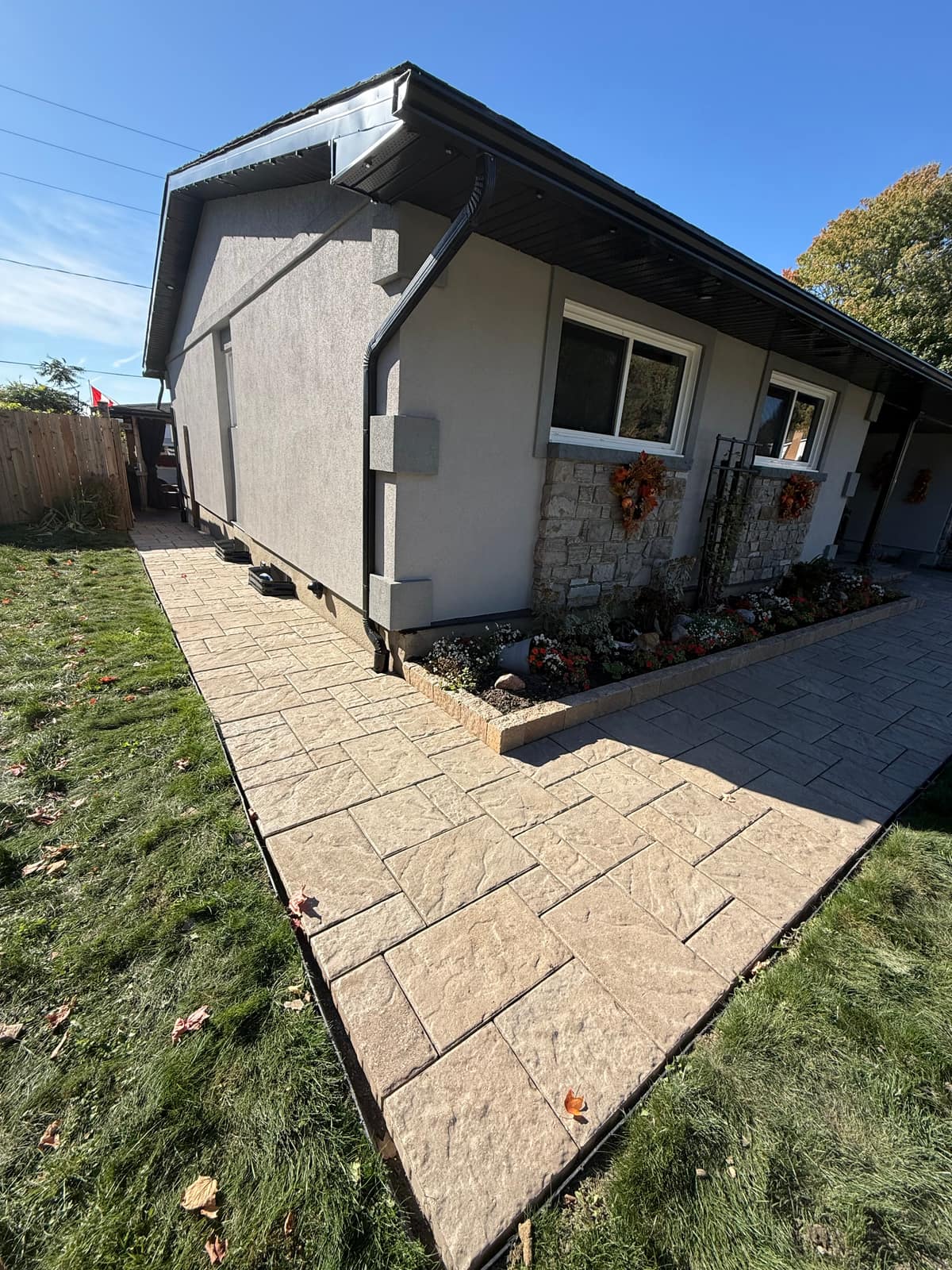 Landscaping project in Ottawa, Ontario by Gordon Landscaping Company