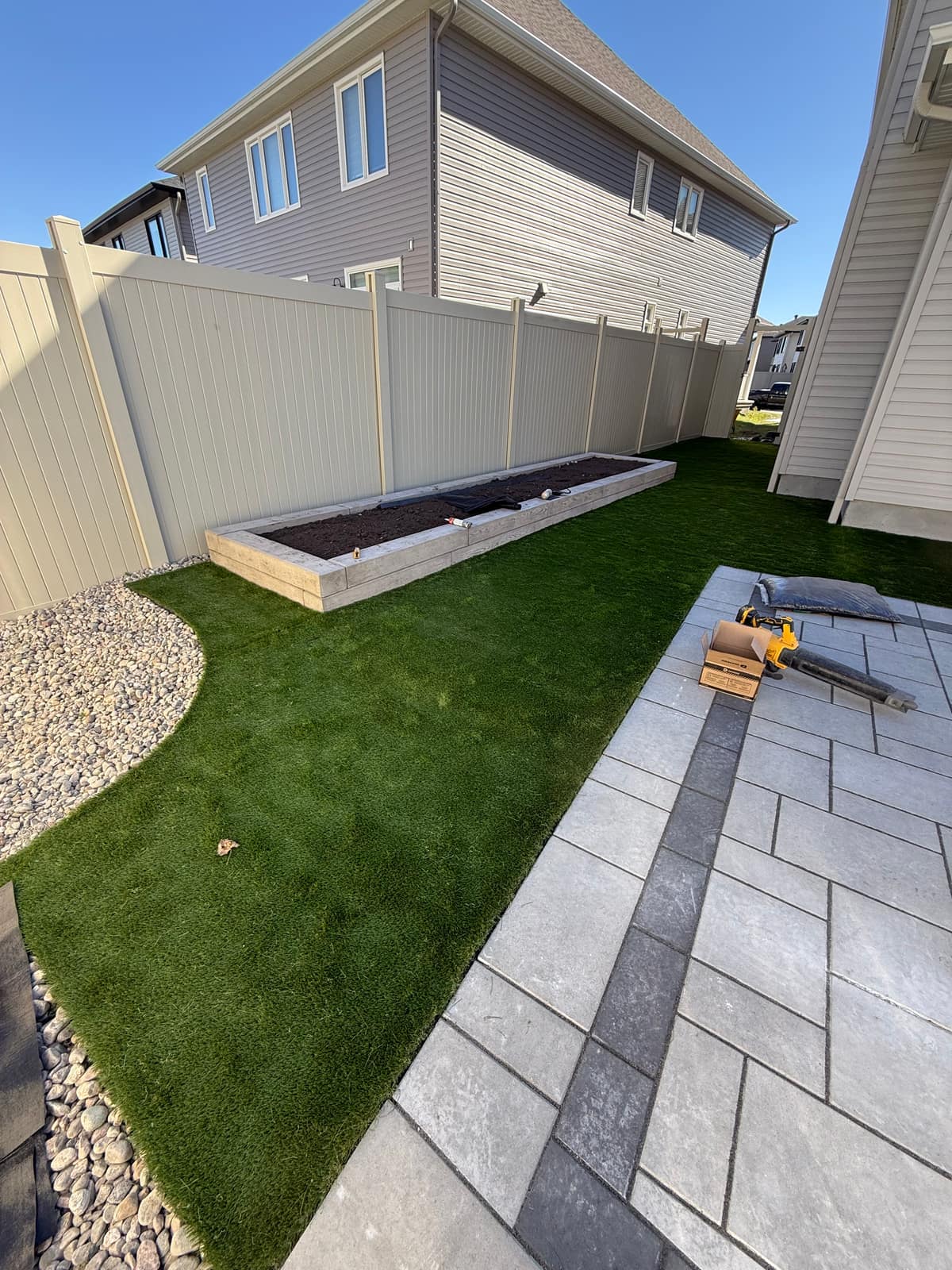 Landscaping project in Ottawa, Ontario by Gordon Landscaping Company