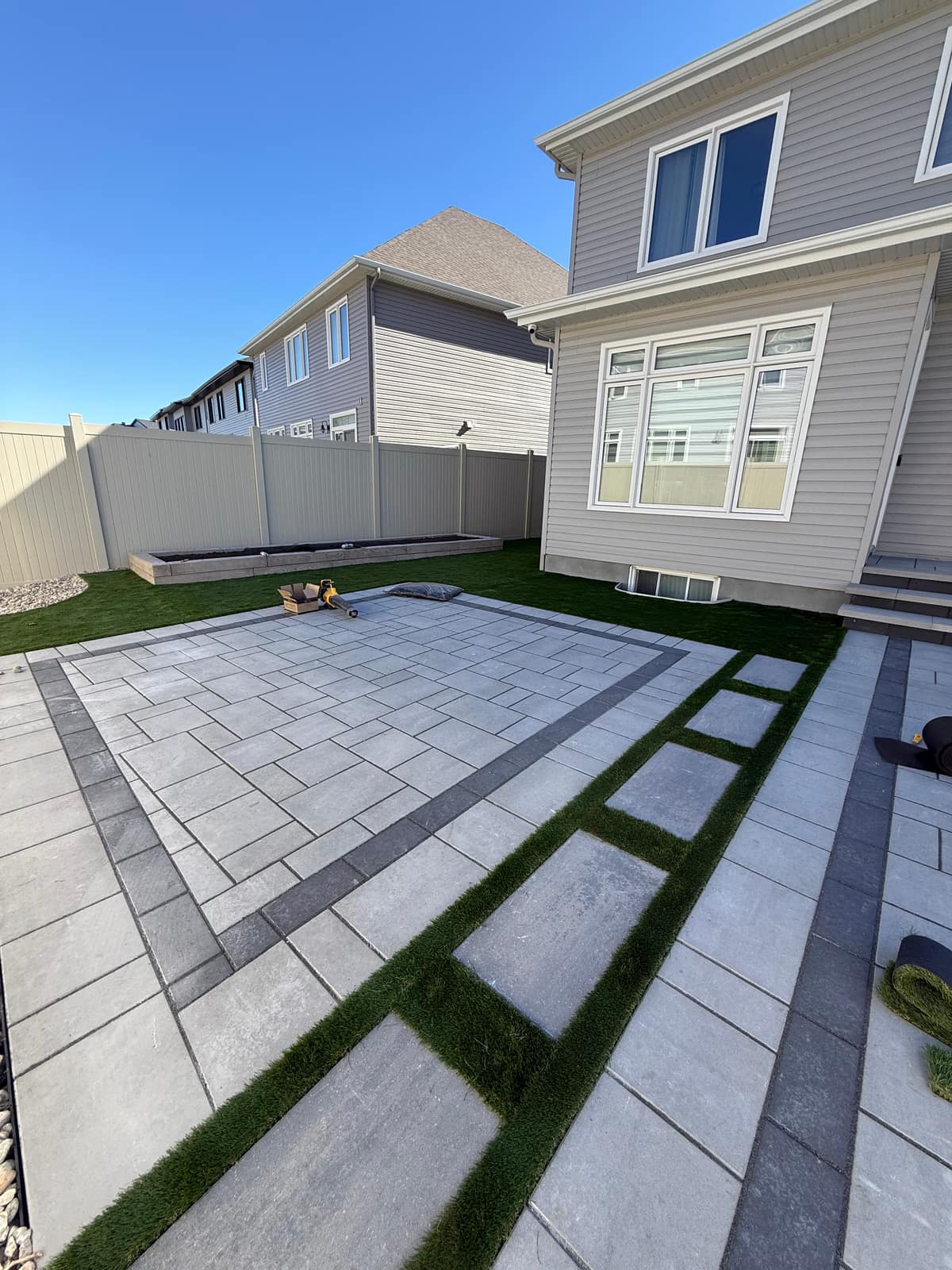 Landscaping project in Ottawa, Ontario by Gordon Landscaping Company