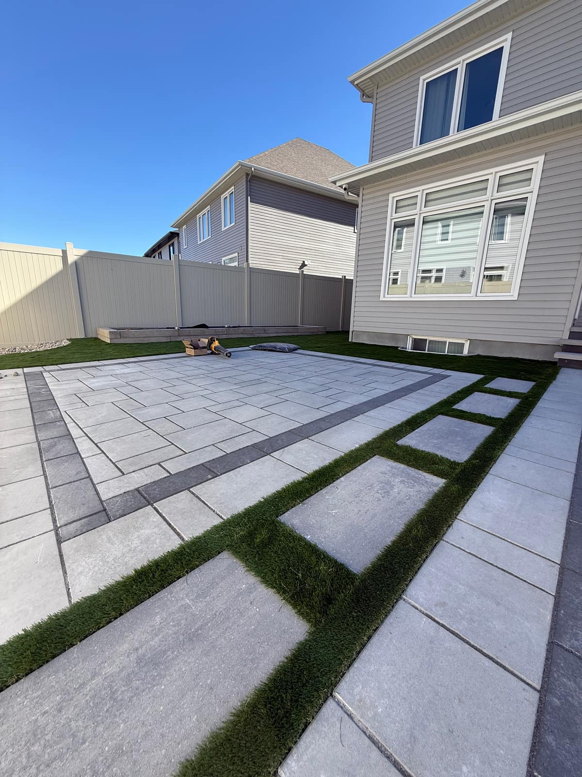 Landscaping project in Ottawa, Ontario by Gordon Landscaping Company