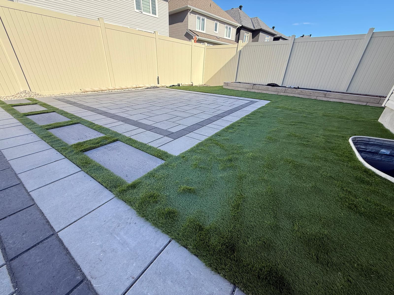 Landscaping project in Ottawa, Ontario by Gordon Landscaping Company